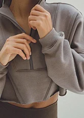 sweatshirt cropped