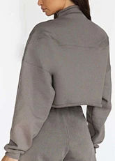 loose fit sweatshirt